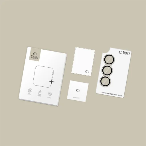 Samsung Galaxy S26 / S26+ Plus ochranné sklo Tech-Protect Camring Fit+ Priehľadné - 6