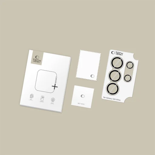 Samsung Galaxy S26 Ultra Tech-Protect Camring Fit+ üvegfólia - 6