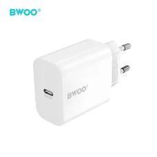 BWOO sieťová nabíjačka CDA233 PD 20W 1x USB-C biela