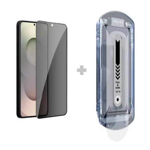 Samsung Galaxy S26 Čierny Nillkin Tvrdené ochranné sklo 0.25mm Guardian 2.5D s aplikátorom - 1