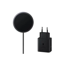 EP-P2900TBE Samsung Magnet Bezdrôtová nabíjačka 25W Tmavosivá + Adaptér 25W
