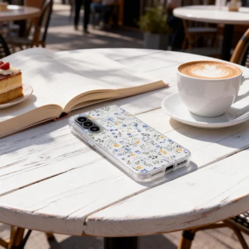 Samsung Galaxy A37 5G puzdro s kvetinovým vzorom TECH-PROTECT - 3