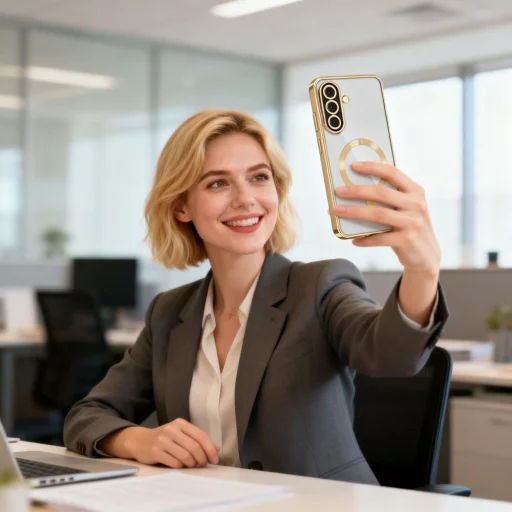 Samsung Galaxy A37 5G Tech-protect Magflex Magsafe puzdro lesklá zlatá - 3