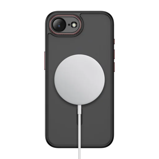 iPhone 16e / 17e Tech-protect Magcam Magsafe puzdro Čierna/Červená - 4