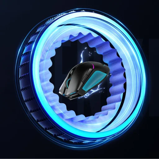 Machenike L8 Pro Bezdrôtová Herná Myš - Čierna - 8