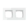 Avatto TS20 2-zásuvkový rámik biely thumbnail