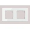 Avatto TS20 2-zásuvkový rámik biely thumbnail