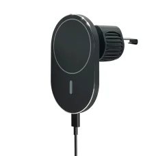 Setty držiak do auta s indukčným nabíjaním IUM2-01 čierny