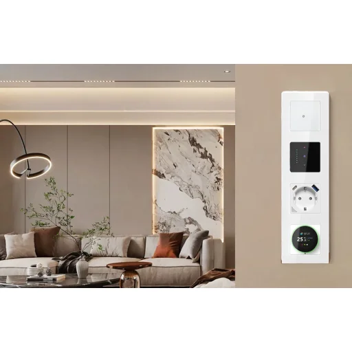 Avatto CS20-EU-B WiFi dotykový inteligentný žalúziový spínač - 6