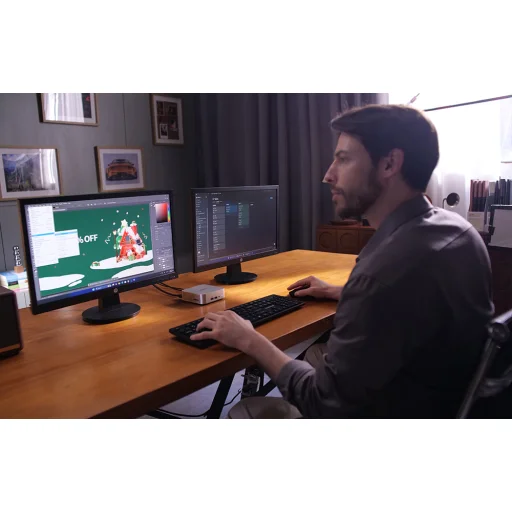 GEEKOM A7 AMD Ryzen 5 7535HS (DDR5 16GB + Gen4 512GB) - 8