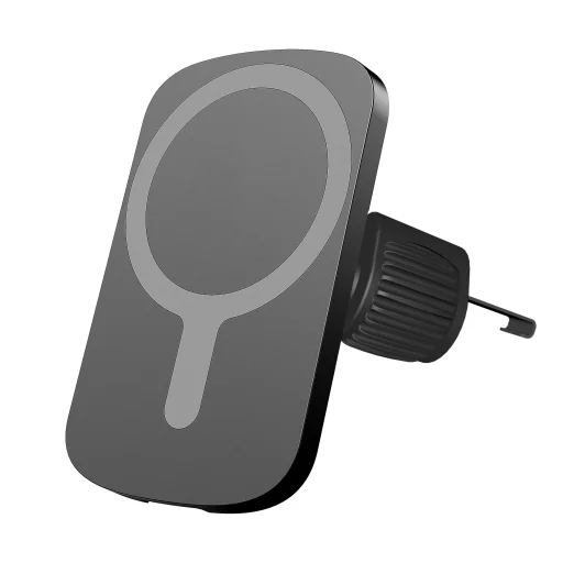 MS Setty držiak do auta s indukčným nabíjaním IUM1-01 čierny - 1