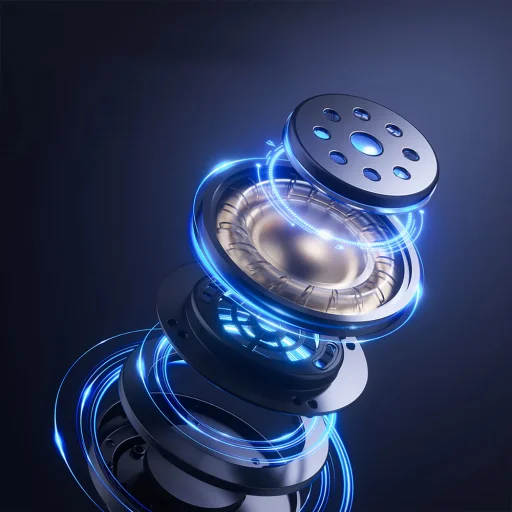 Machenike GX30PRO Bezdrôtové Over-ear Herné Slúchadlá - Čierne - 6