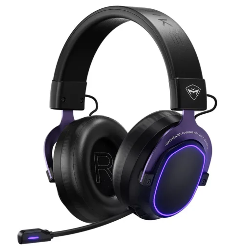 Machenike GX30PRO Bezdrôtové Over-ear Herné Slúchadlá - Čierne - 1