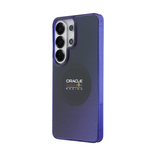 Samsung Galaxy S26 Ultra Námornícka modrá Red Bull PC Dvojvrstvové prelínajúce sa línie magnetické puzdro - 2