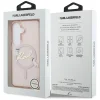 Samsung Galaxy S26 Ružový Karl Lagerfeld IML Choupette Karl Script Logo Magnetické puzdro thumbnail