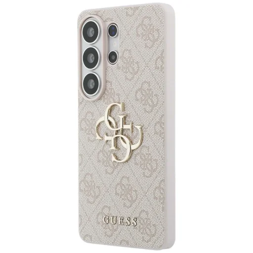 Samsung Galaxy S26 Ultra ružové puzdro Guess PU 4G s kovovým logom - 2