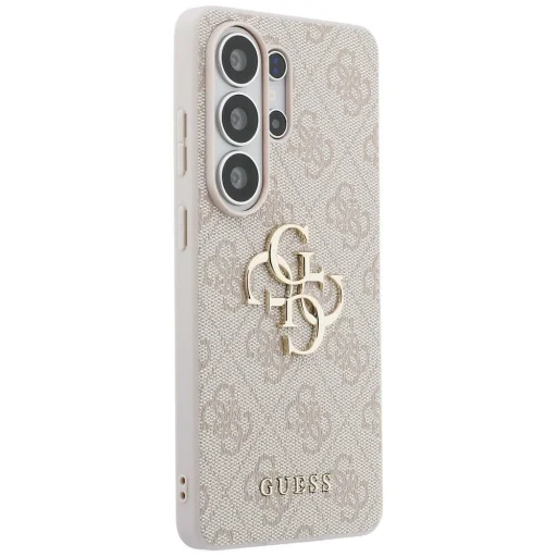 Samsung Galaxy S26 Ultra ružové puzdro Guess PU 4G s kovovým logom - 4