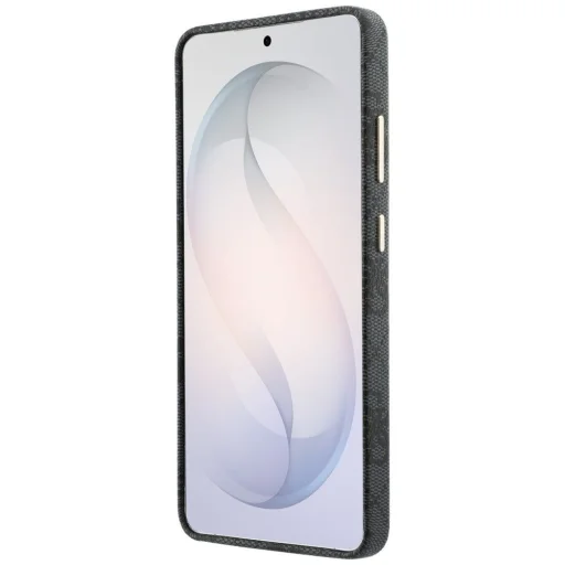 Samsung Galaxy S26 Ultra čierne Guess PU 4G Script Metal Logo Magnetické puzdro - 5