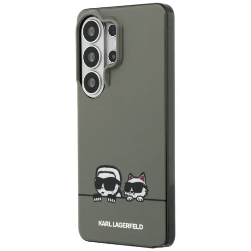 Samsung Galaxy S26 Ultra Čierna Karl Lagerfeld IML K&CH Peekaboo Logo Magnetické puzdro - 2