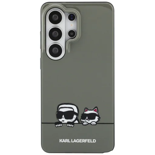 Samsung Galaxy S26 Ultra Čierna Karl Lagerfeld IML K&CH Peekaboo Logo Magnetické puzdro - 3