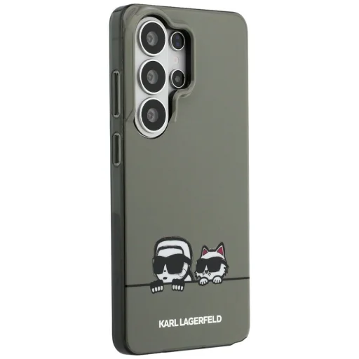 Samsung Galaxy S26 Ultra Čierna Karl Lagerfeld IML K&CH Peekaboo Logo Magnetické puzdro - 4