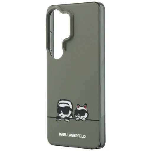Samsung Galaxy S26 Ultra Čierna Karl Lagerfeld IML K&CH Peekaboo Logo Magnetické puzdro - 6