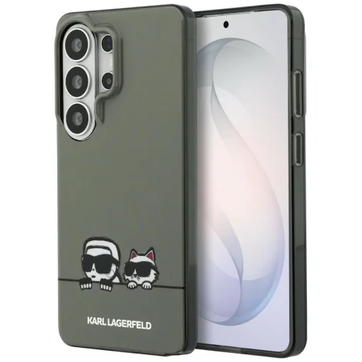 Samsung Galaxy S26 Ultra Čierna Karl Lagerfeld IML K&CH Peekaboo Logo Magnetické puzdro - 1