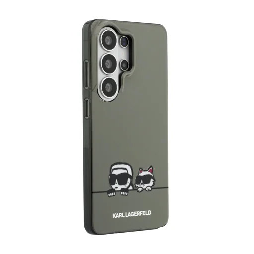 Samsung Galaxy S26 Ultra Čierna Karl Lagerfeld IML K&CH Peekaboo Logo Magnetické puzdro - 4