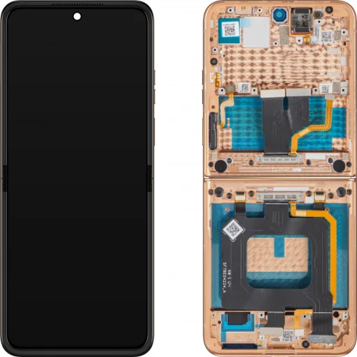 Motorola Razr+ 2025 / Razr+ 2024 / Razr 50 Ultra LCD displejový modul, vnútorný, Peach Fuzz - 1