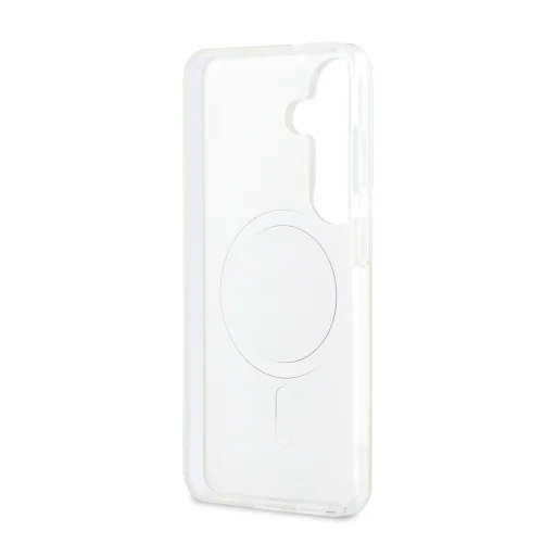  Samsung Galaxy S26 Átlátszó Karl Lagerfeld IML K&CH Hátsó Logó Mágneses tok - 6