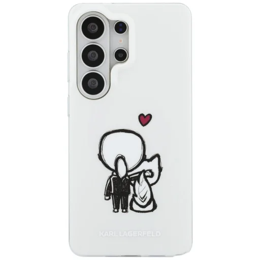 Samsung Galaxy S26 Ultra Priehľadné magnetické puzdro Karl Lagerfeld IML K&CH so zadným logom - 3