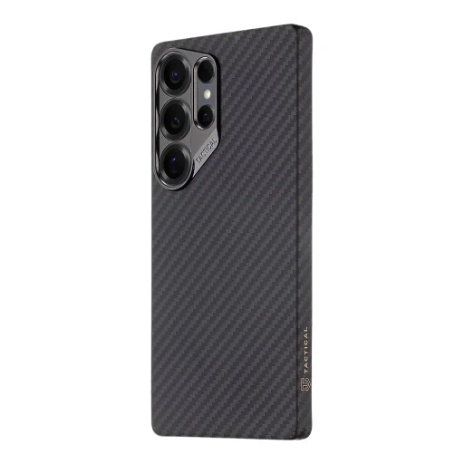 Samsung Galaxy S26 Ultra Čierne Taktické MagForce Aramidové Flipové puzdro - 3