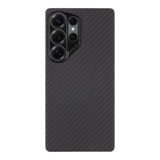 Samsung Galaxy S26 Ultra Čierne Taktické MagForce Aramidové Flipové puzdro - 1