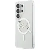 Samsung Galaxy S26 Ultra Priehľadné Karl Lagerfeld IML Choupette Karl Script Logo Magnetické Puzdro thumbnail
