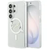 Samsung Galaxy S26 Ultra Priehľadné Karl Lagerfeld IML Choupette Karl Script Logo Magnetické Puzdro thumbnail