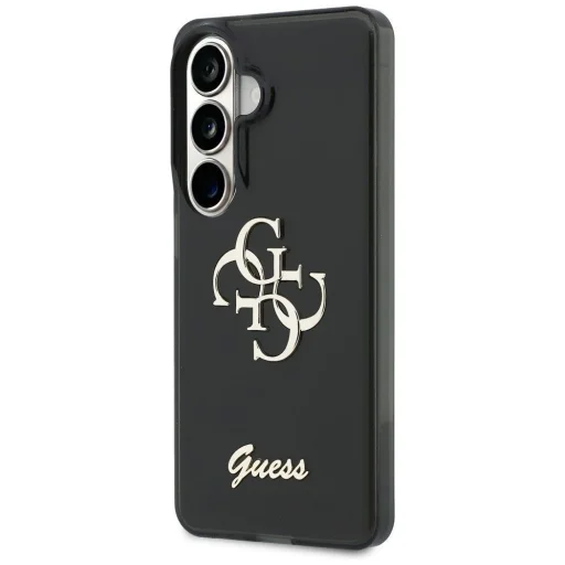 Samsung Galaxy S26 Čierny Guess IML 4G Script Metal Logo obal - 2