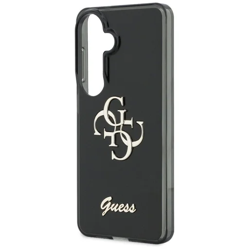 Samsung Galaxy S26 Čierny Guess IML 4G Script Metal Logo obal - 6
