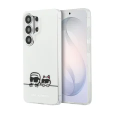 Samsung Galaxy S26 Ultra biele Karl Lagerfeld IML K&CH Peekaboo Logo magnetické puzdro