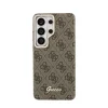  Samsung Galaxy S26 Ultra barna Guess PU 4G Script Metal Logo mágneses tok thumbnail