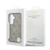 Samsung Galaxy S26 Barna Guess PU Leather 4G Arany Keretes Mágneses tok thumbnail