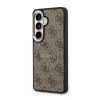  Samsung Galaxy S26 Barna Guess PU Leather 4G Arany Keretes Mágneses tok thumbnail