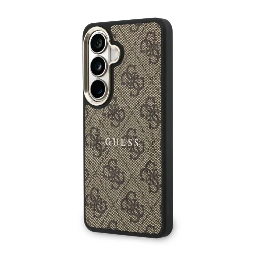  Samsung Galaxy S26 Barna Guess PU Leather 4G Arany Keretes Mágneses tok - 2
