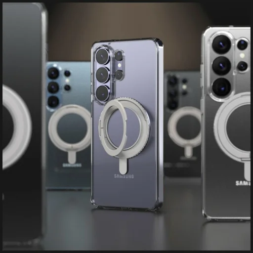 Samsung Galaxy S26 Ultra Araree Duple M Stand MagSafe puzdro priehľadné - 8