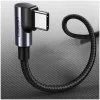 USB-C - USB-C Kábel Ugreen US255 Pravouhlý, 60W, 3A, 2m, Sivý thumbnail