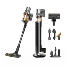 Deerma - Vysávač T50W XT Combo (VCDD17A) - HEPA filter, 2100 ot./min, 600 W, 83000 mAh, 0,8 l - Čierny