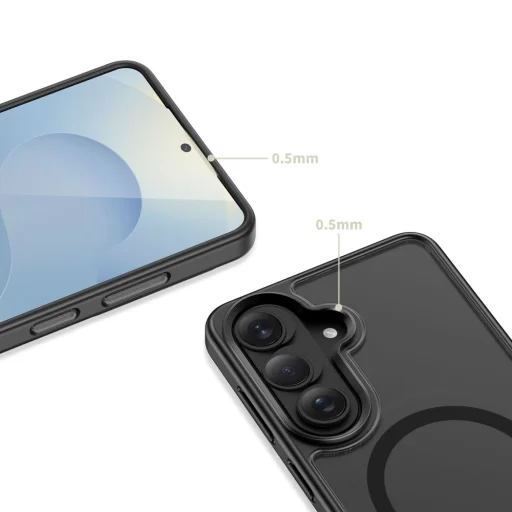 Samsung Galaxy S26 Plus Tech-protect Magrack Magsafe puzdro Matné čierne - 3