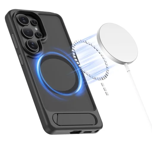 Samsung Galaxy S26 Ultra Tech-protect Magrack Magsafe puzdro, matné čierne - 2