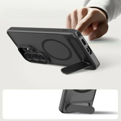 Samsung Galaxy S26 Ultra Tech-protect Magrack Magsafe puzdro, matné čierne - 4