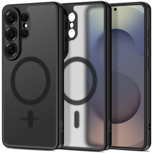 Samsung Galaxy S26 Ultra Tech-protect Basicmag Magsafe puzdro, Čierne Matné - 1