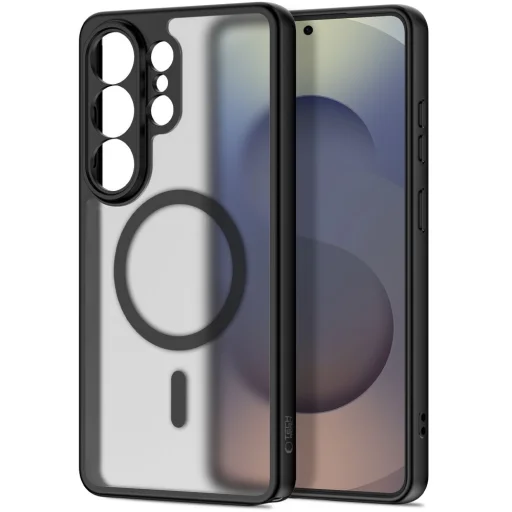 Samsung Galaxy S26 Ultra Tech-protect Basicmag Magsafe puzdro, Čierne Matné - 2